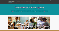 Desktop Screenshot of improvingprimarycare.org